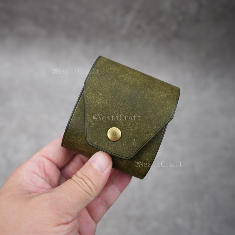 Handcrafted Pueblo Leather Cash Wrap Wallet By Nesti Craft