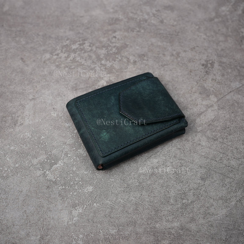 Handmade Pueblo Leather Wallet By Nesti Craft