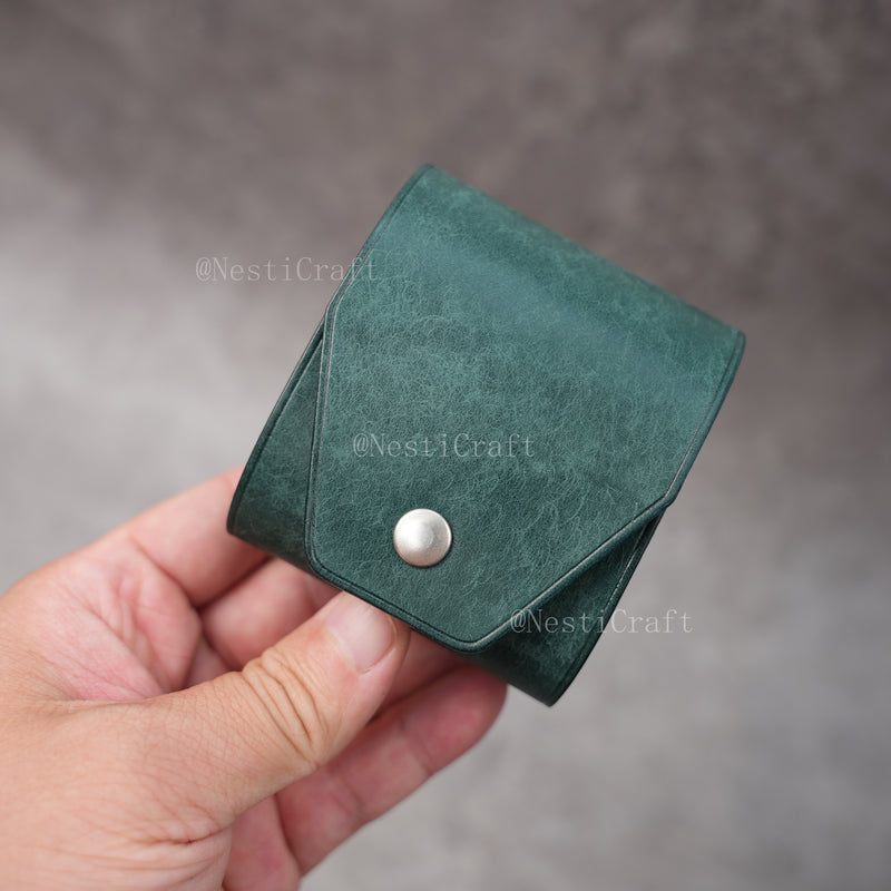 Handcrafted Leather Cash Wrap Wallet by Nesti Craft