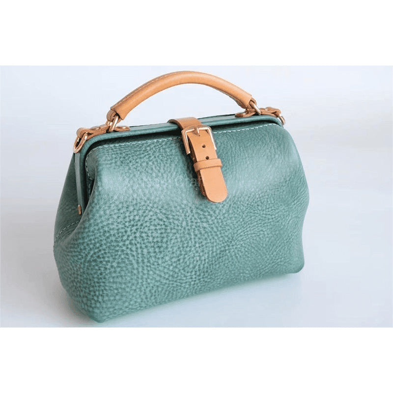 Handmade Top-grain Leather Doctor Bag by Nesti Craft