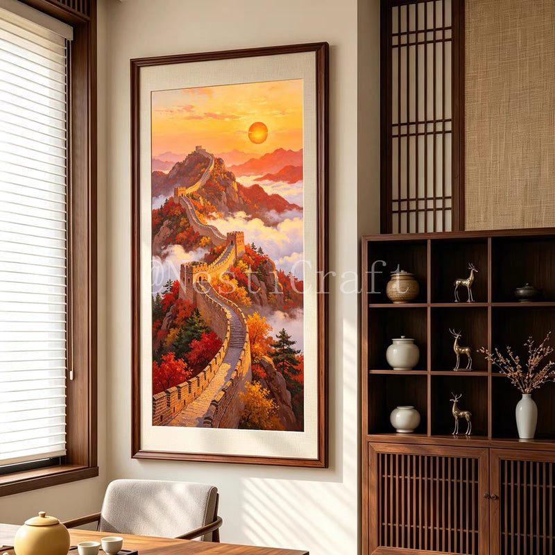 Great Wall Diamond Painting DIY Kit by Nesti Craft