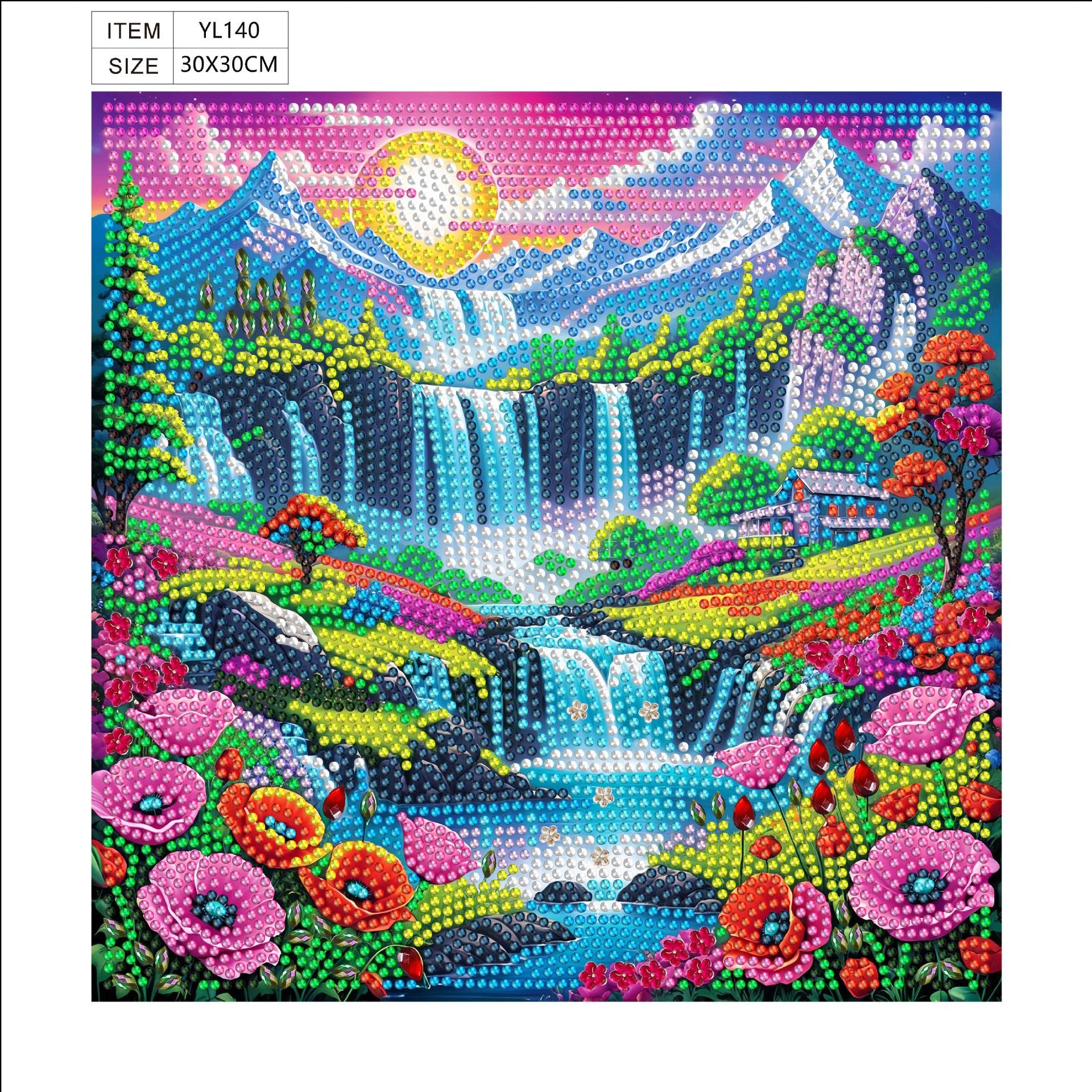 Diamond Painting DIY Kit – Vibrant and Colorful Animal Designs by Nesti Craft