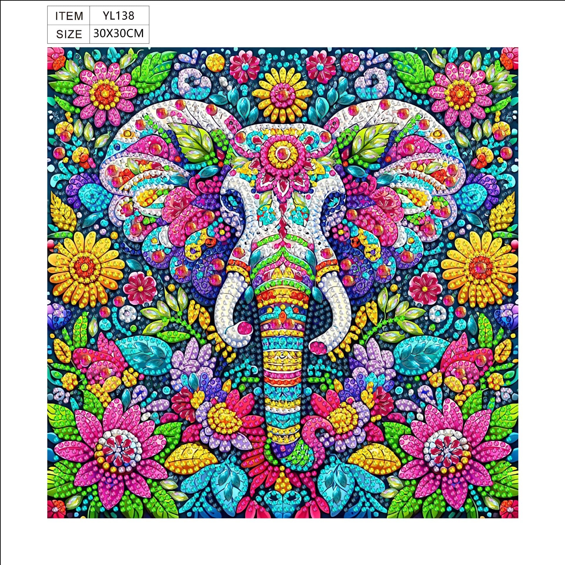 Vibrant Floral & Artistic Diamond Painting DIY Kit  by Nesti Craft