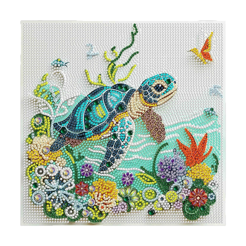 Cartoon Sea Turtle Diamond Painting DIY Kit  by Nesti Craft