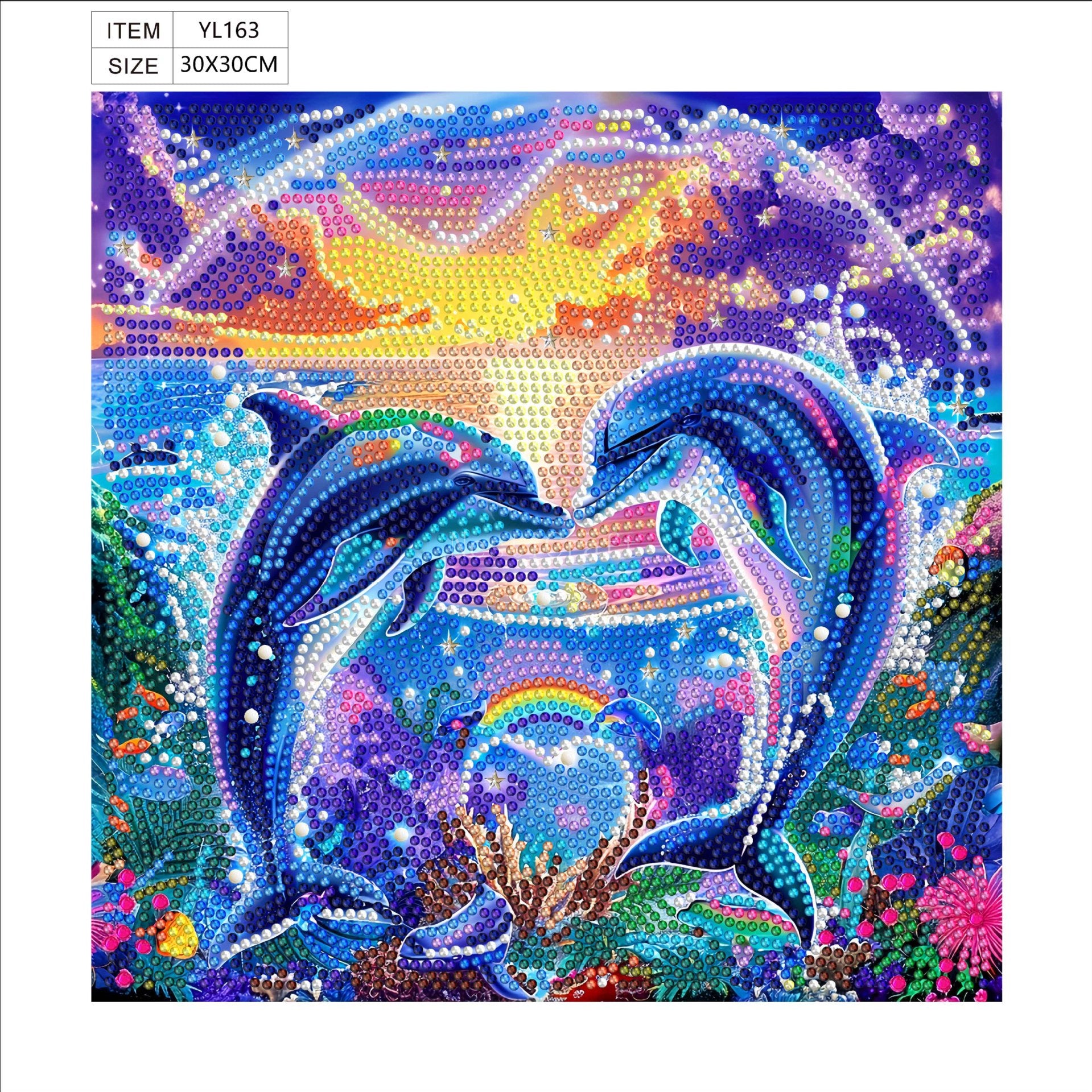 5D Diamond Painting DIY Kit – Colorful Birds & Nature Designs by Nesti Craft