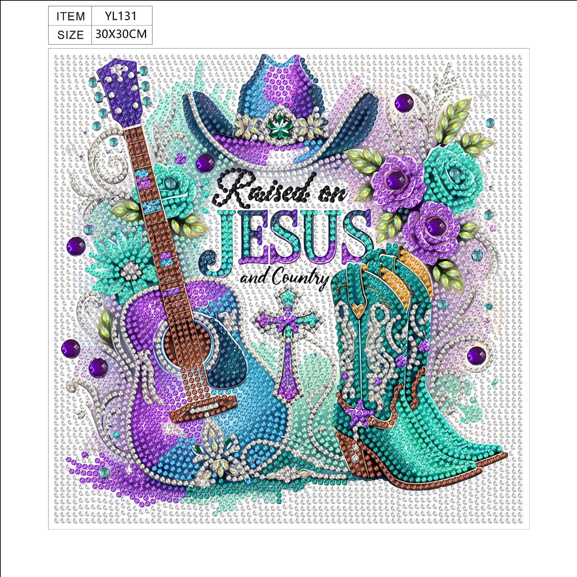 Sparkling Animal Theme Diamond Painting DIY Kit by Nesti Craft