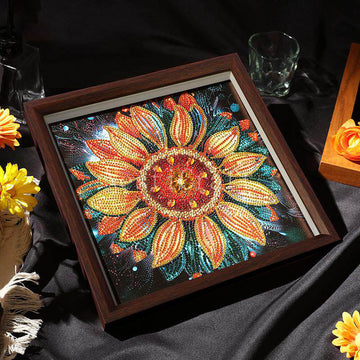 Lotus Diamond Painting DIY Kit  by Nesti Craft