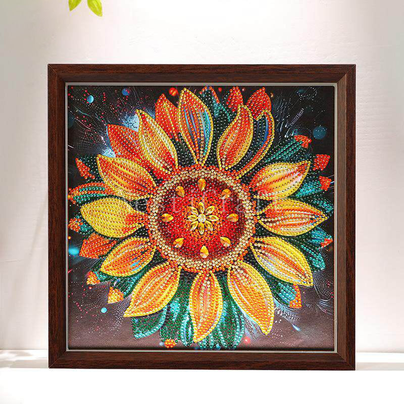 Lotus Diamond Painting DIY Kit  by Nesti Craft